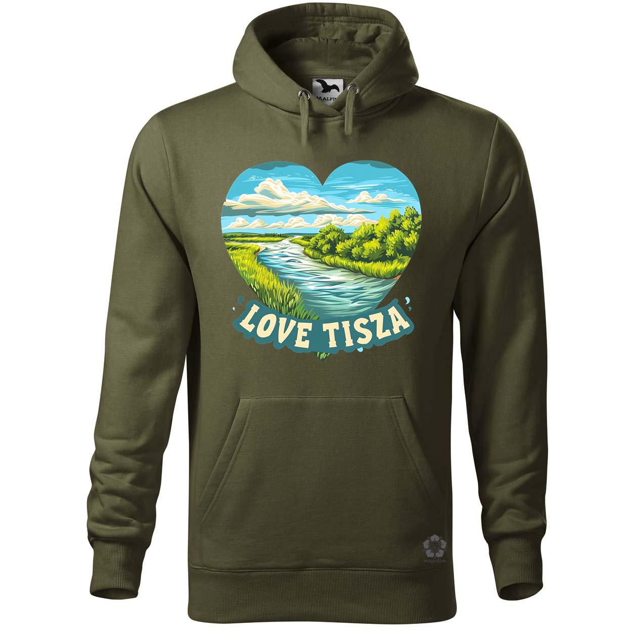 Love Tisza v12 egyedi  pulóver 