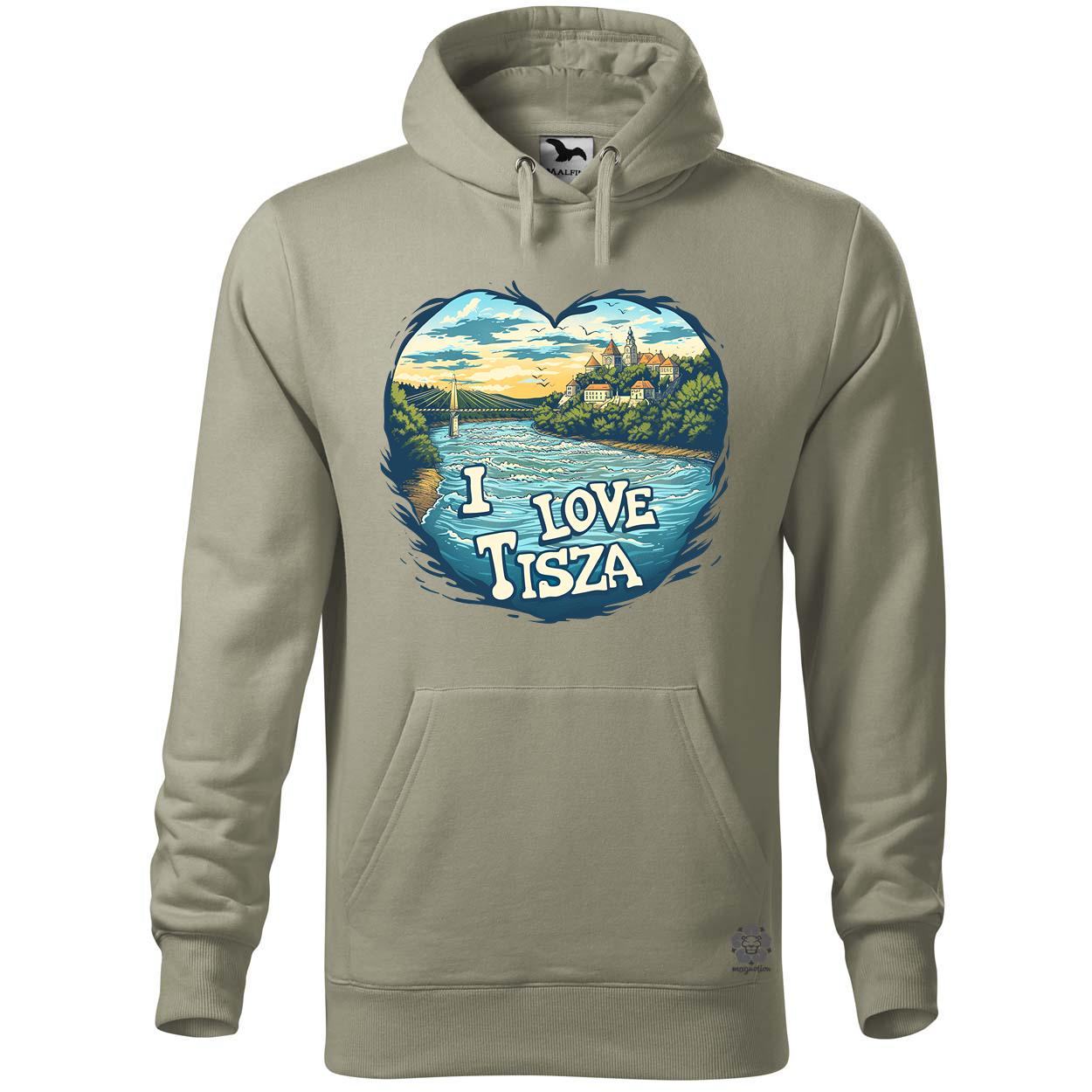 Love Tisza v14 egyedi  pulóver 