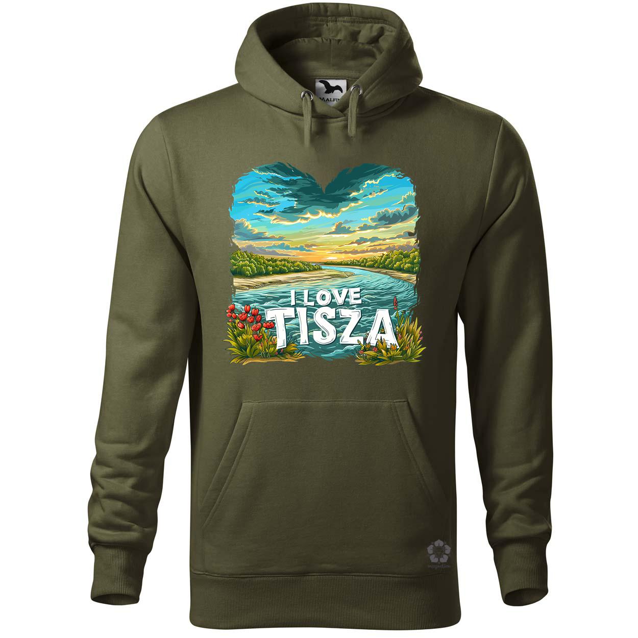 Love Tisza v3 egyedi  pulóver 