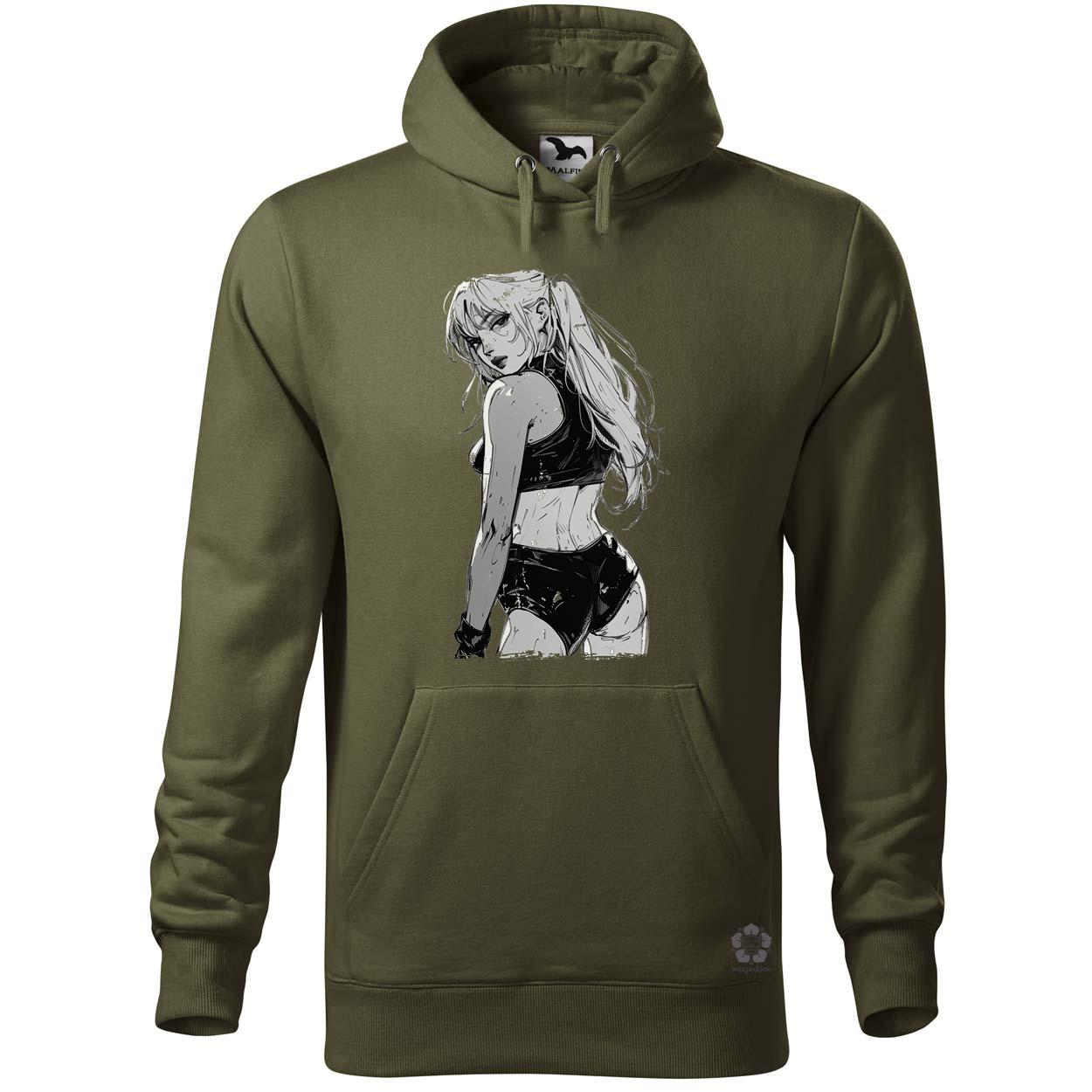 Manga lány v1 egyedi  pulóver 
