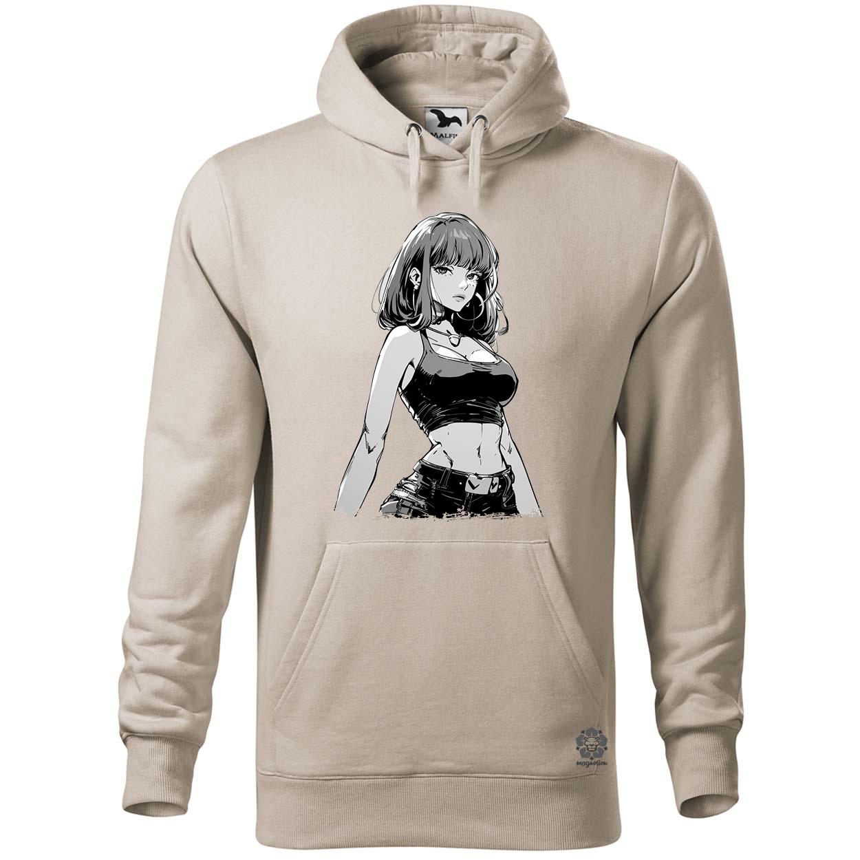 Manga lány v3 egyedi  pulóver 