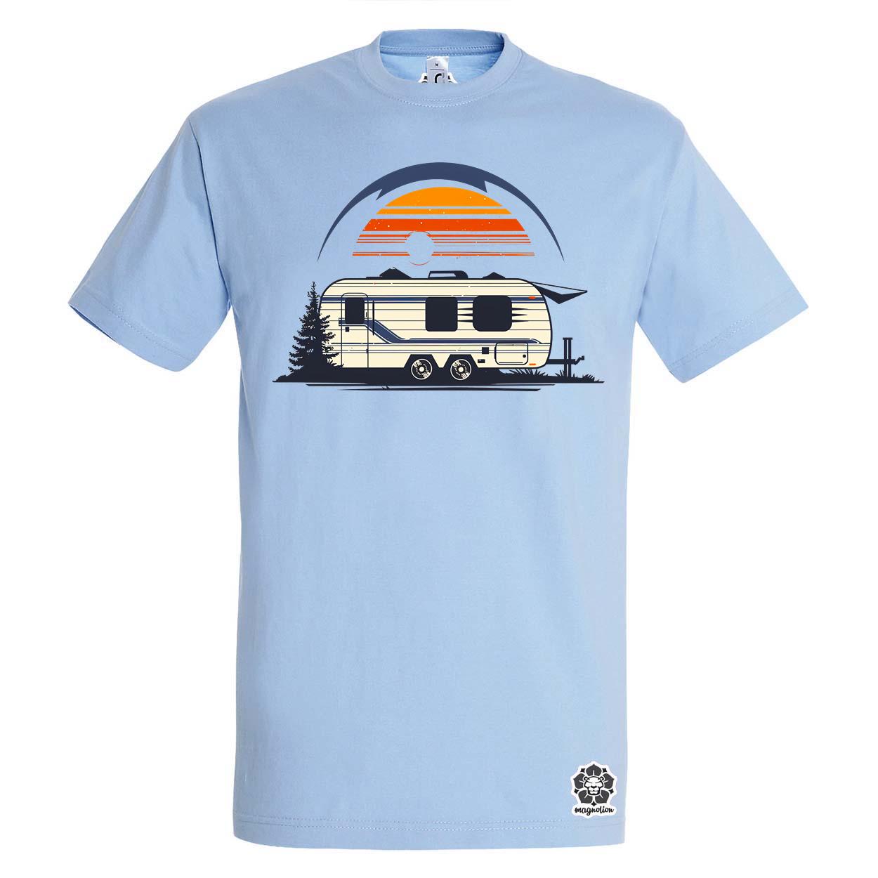 Camper minimál v1 egyedi póló 