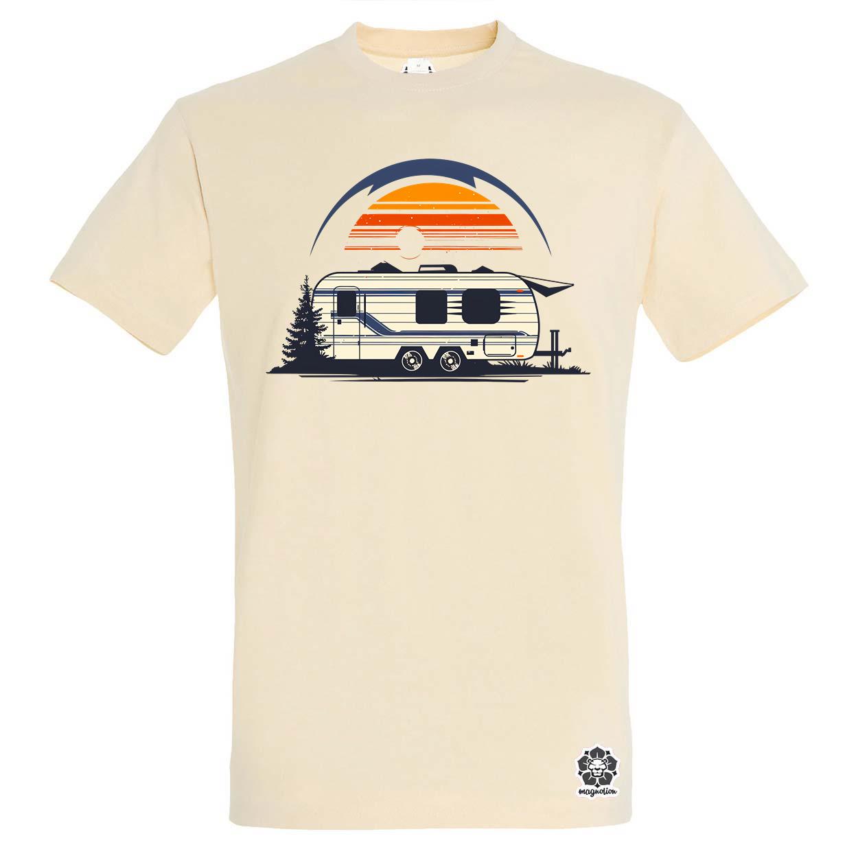 Camper minimál v1 egyedi póló 