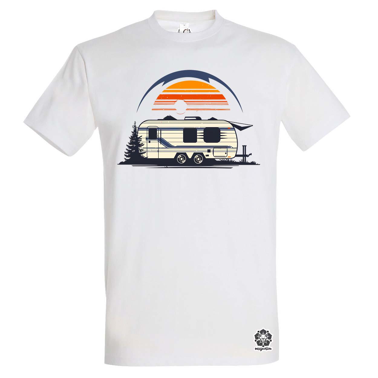 Camper minimál v1 egyedi póló 