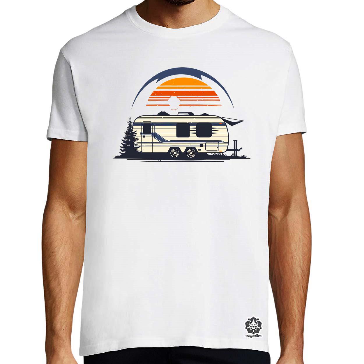 Camper minimál v1 egyedi póló 