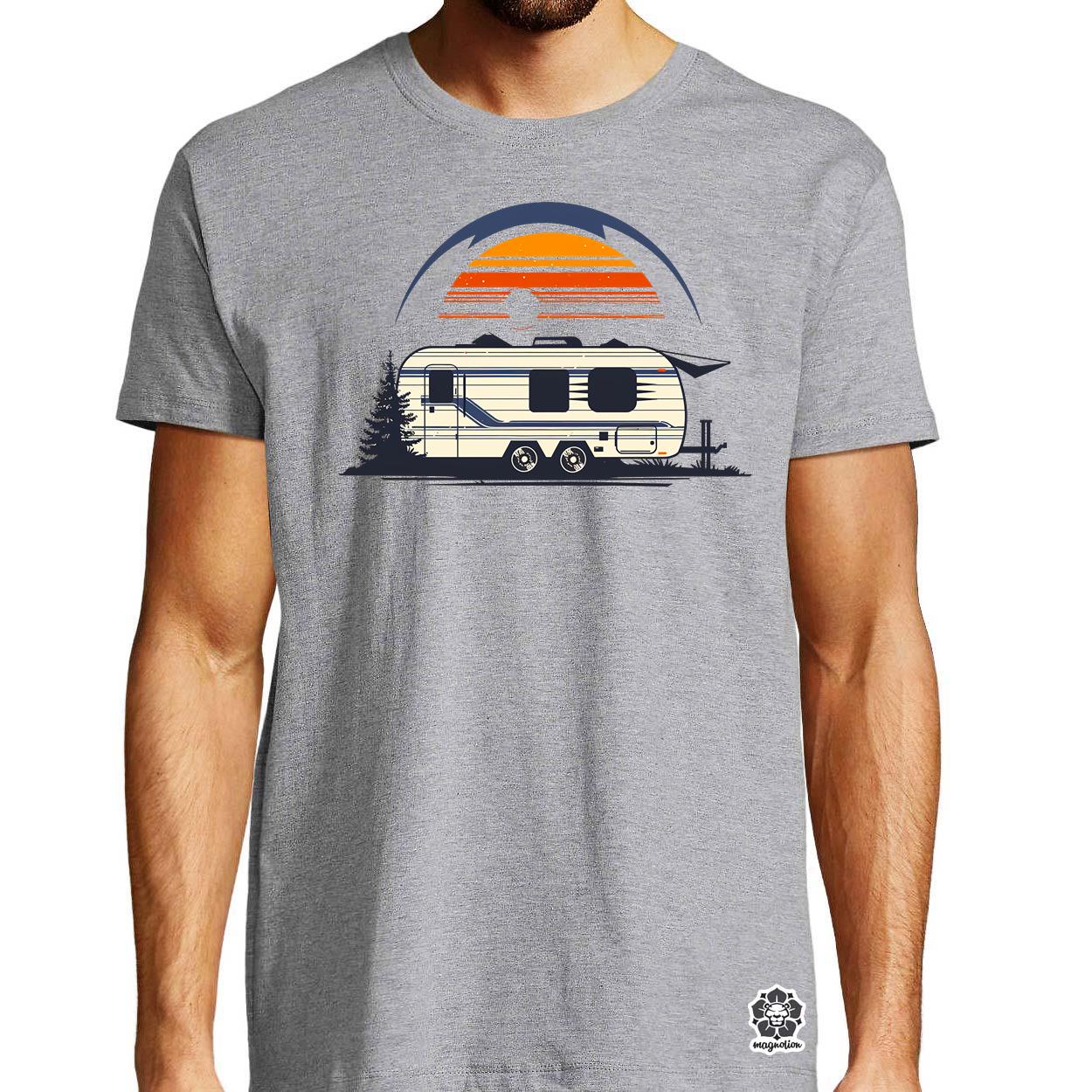 Camper minimál v1 egyedi póló 