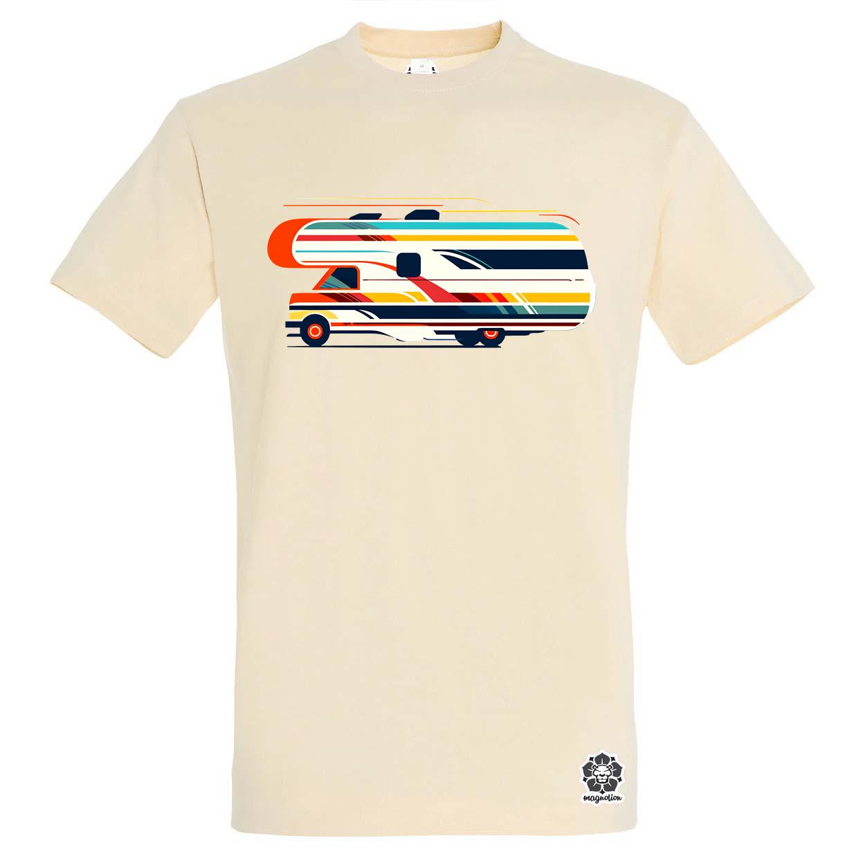 Camper minimál v2 egyedi póló 