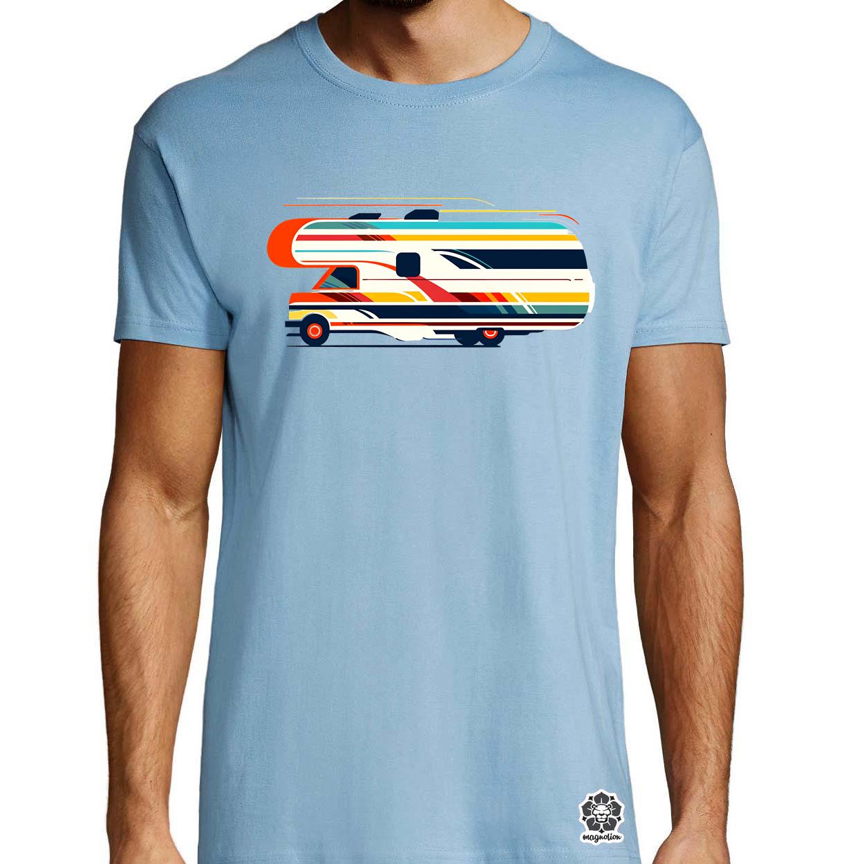 Camper minimál v2 egyedi póló 