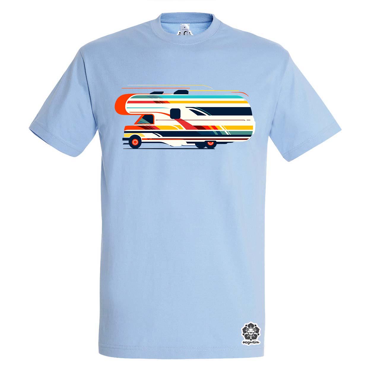 Camper minimál v2 egyedi póló 