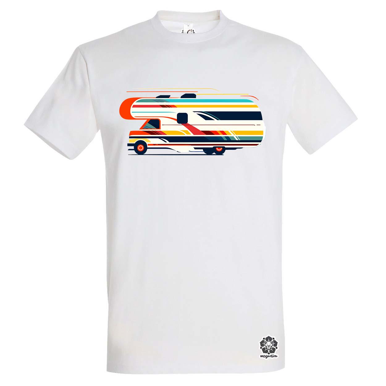 Camper minimál v2 egyedi póló 