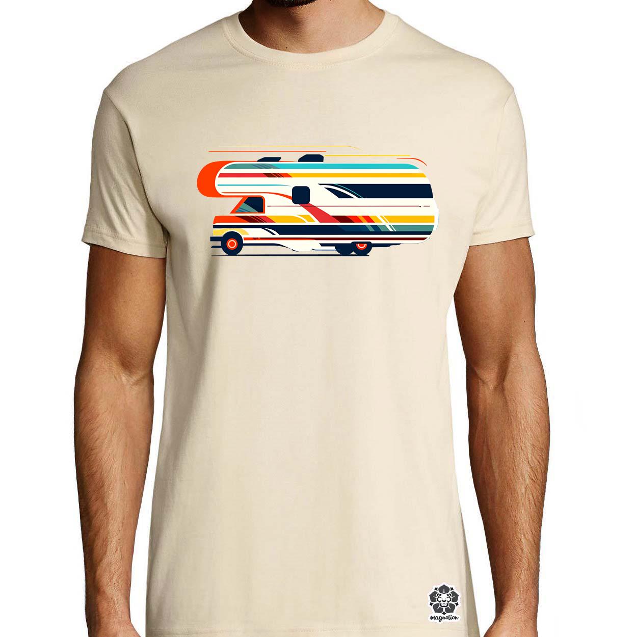 Camper minimál v2 egyedi póló 