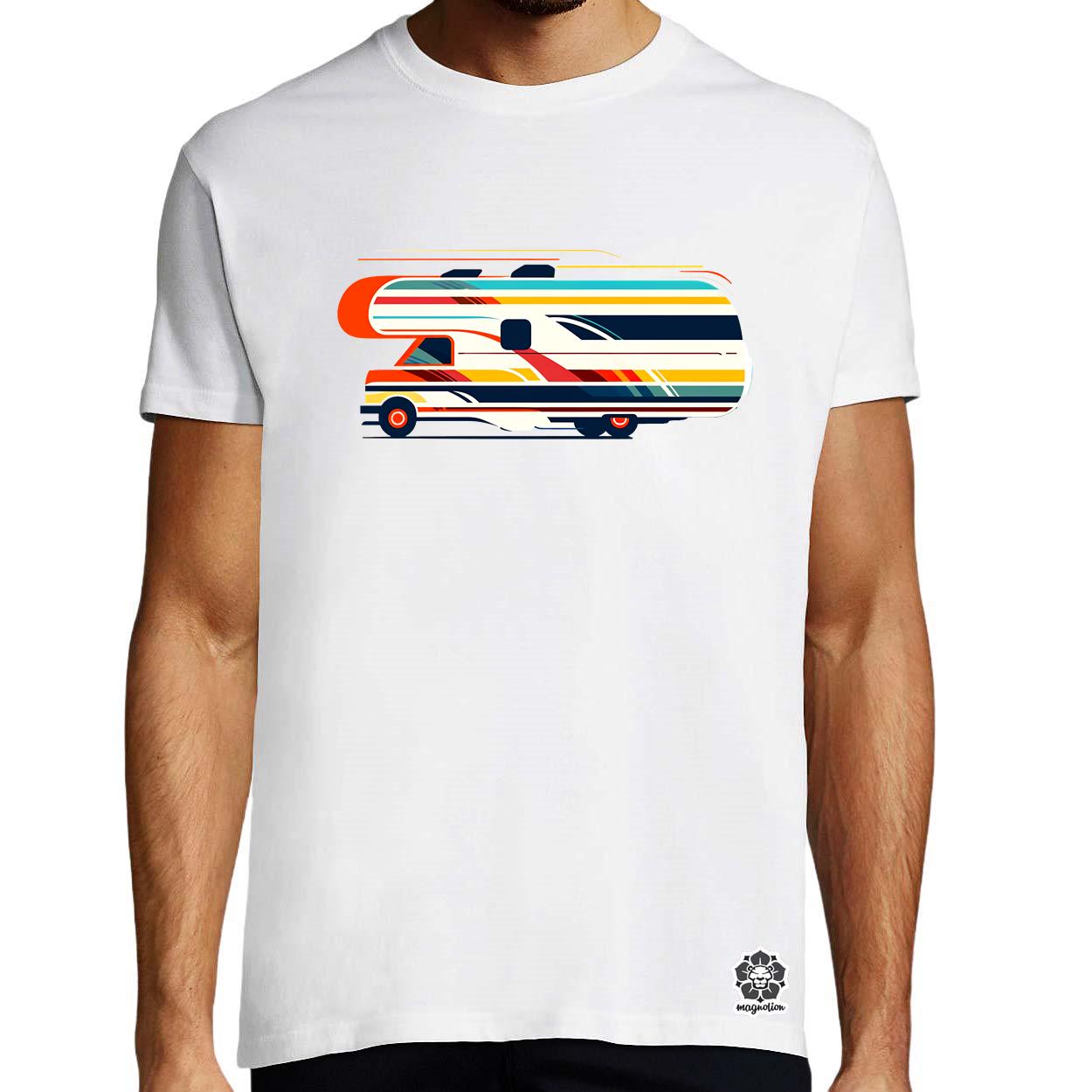 Camper minimál v2 egyedi póló 