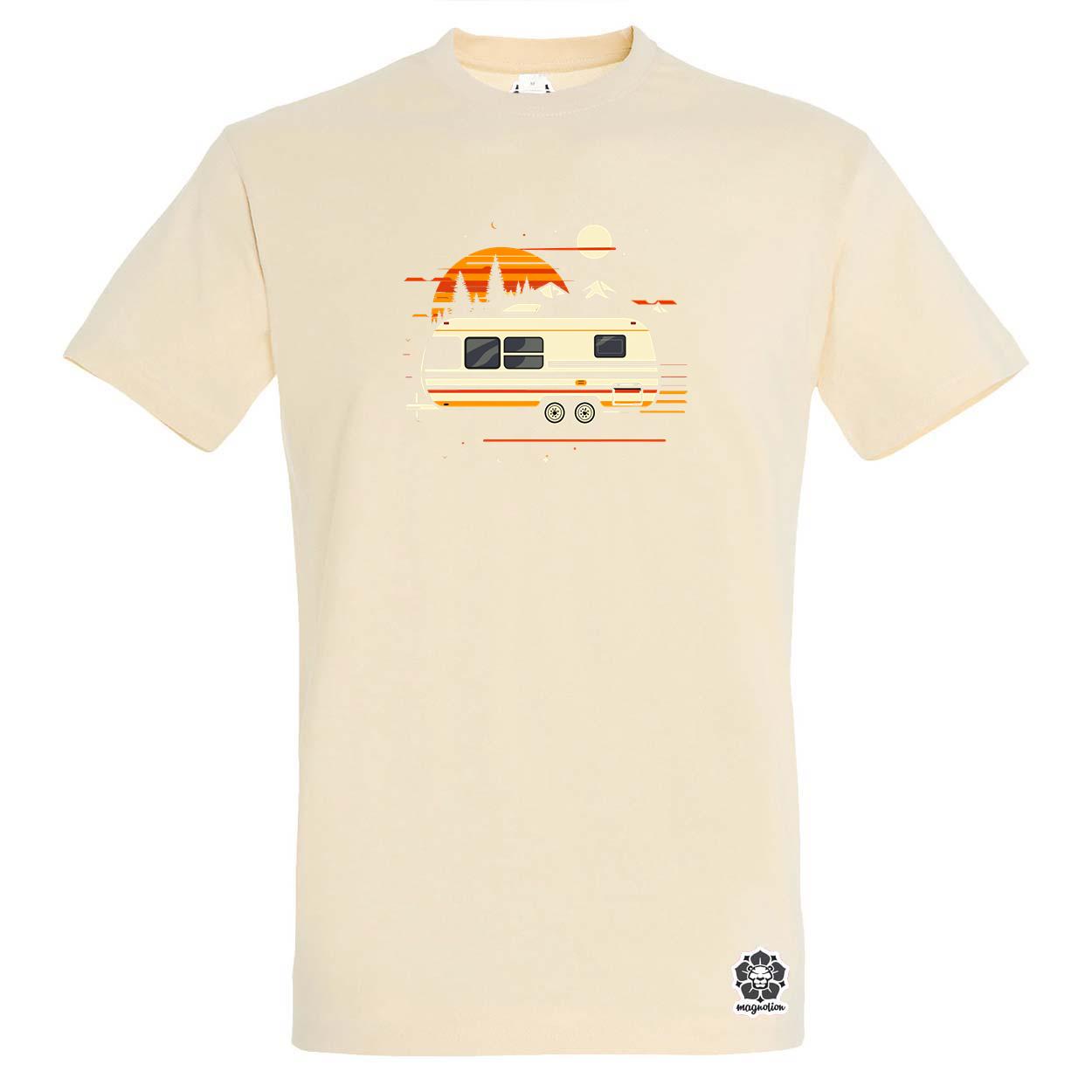 Camper minimál v3 egyedi póló 