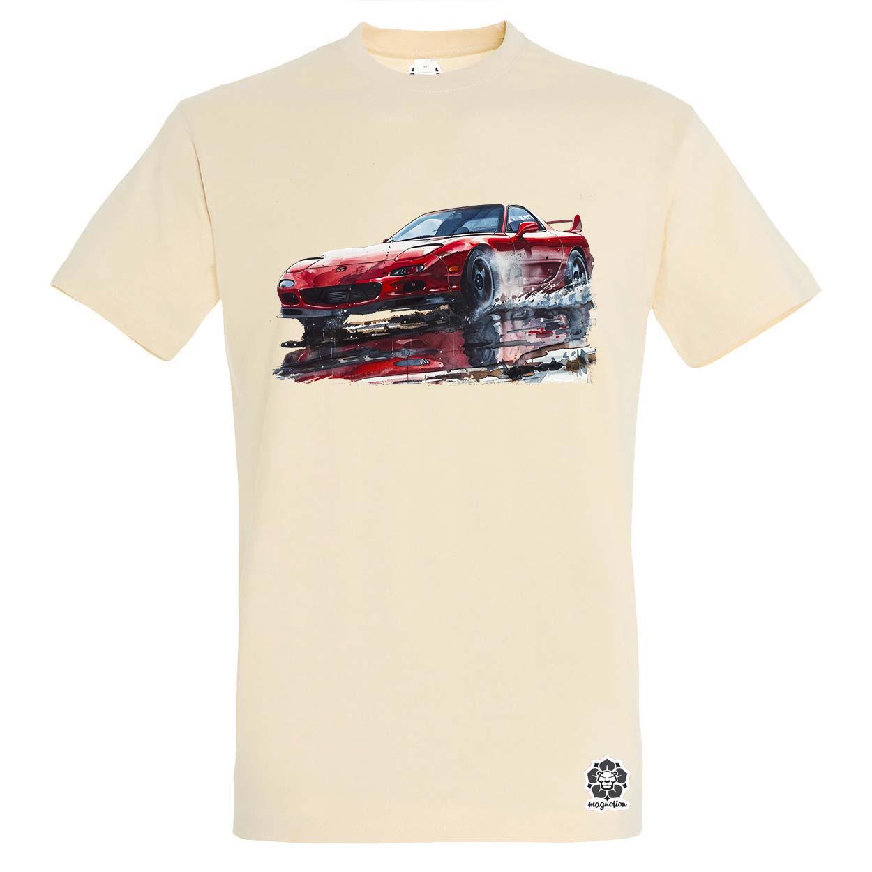 Mazda RX 7 v1 egyedi póló 