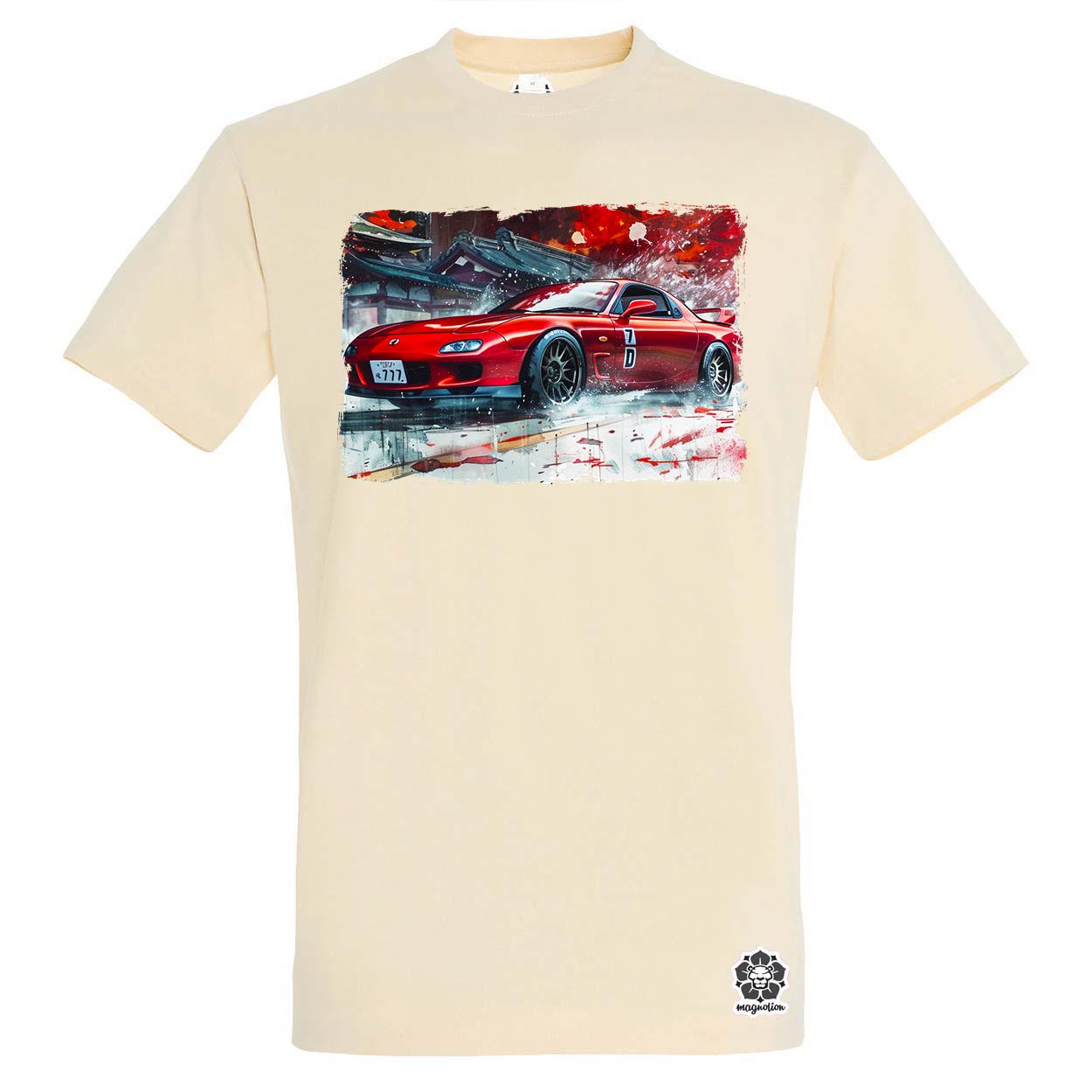 Mazda RX 7 v3 egyedi póló 