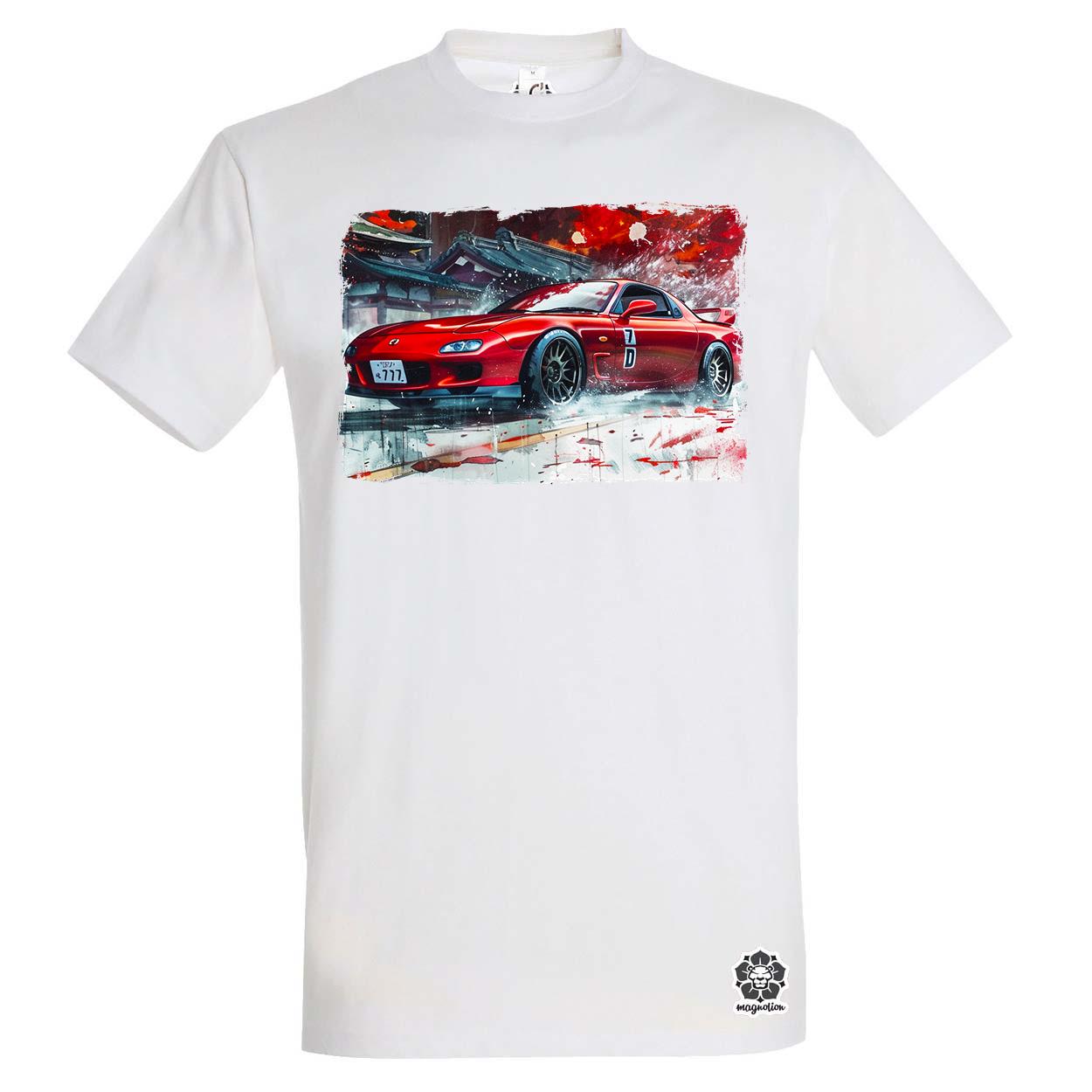 Mazda RX 7 v3 egyedi póló 
