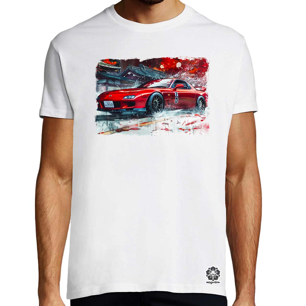 Mazda RX 7 v3 egyedi póló 
