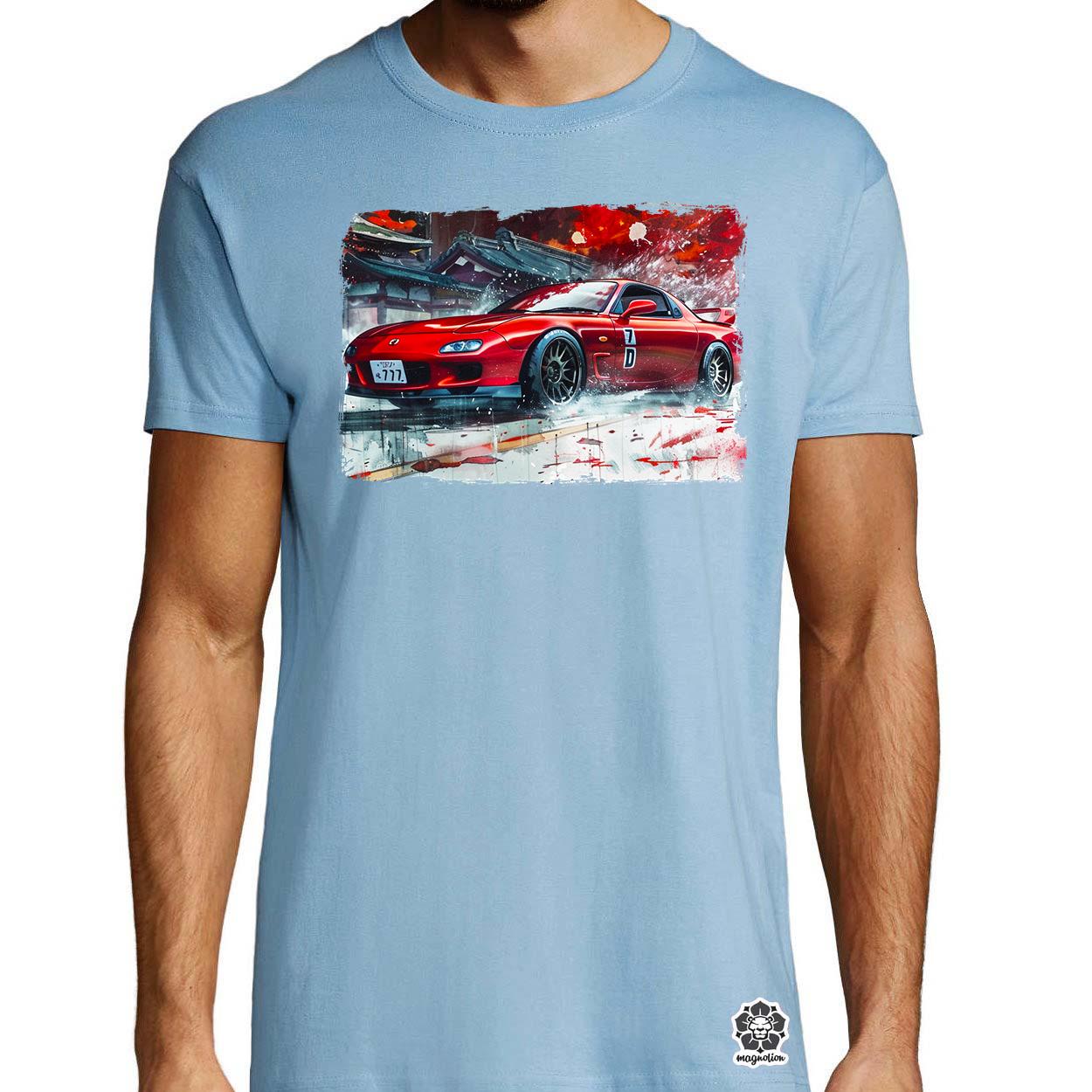 Mazda RX 7 v3 egyedi póló 