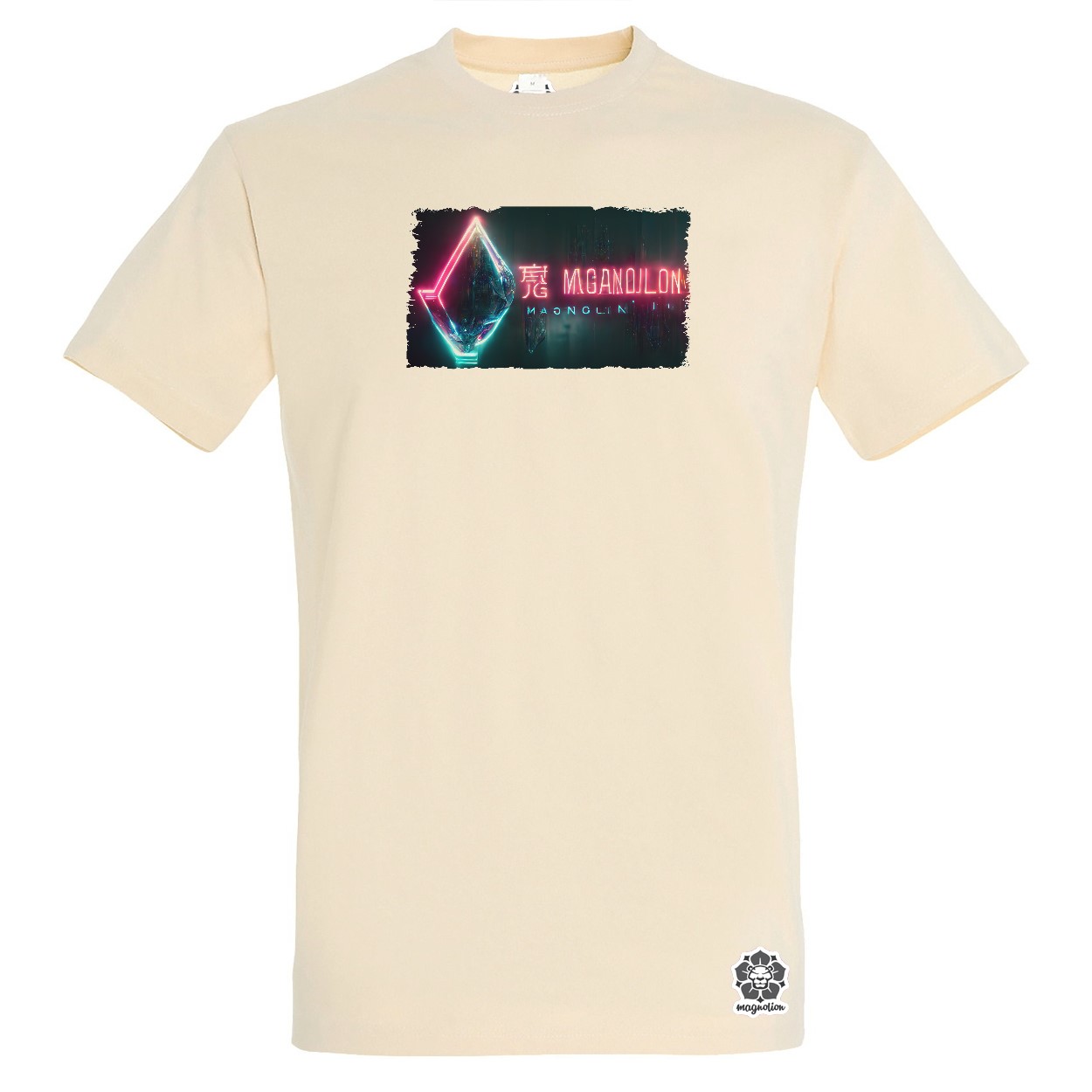 Cyber magnolion egyedi póló 