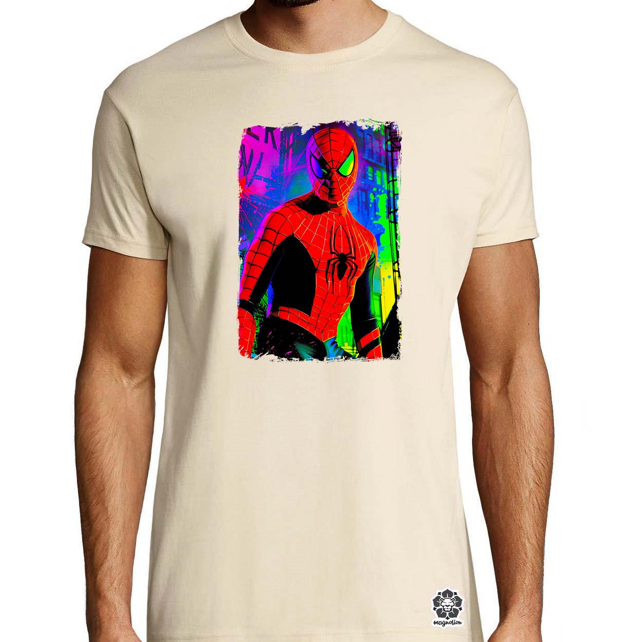 Pókember fanart v15 egyedi póló 