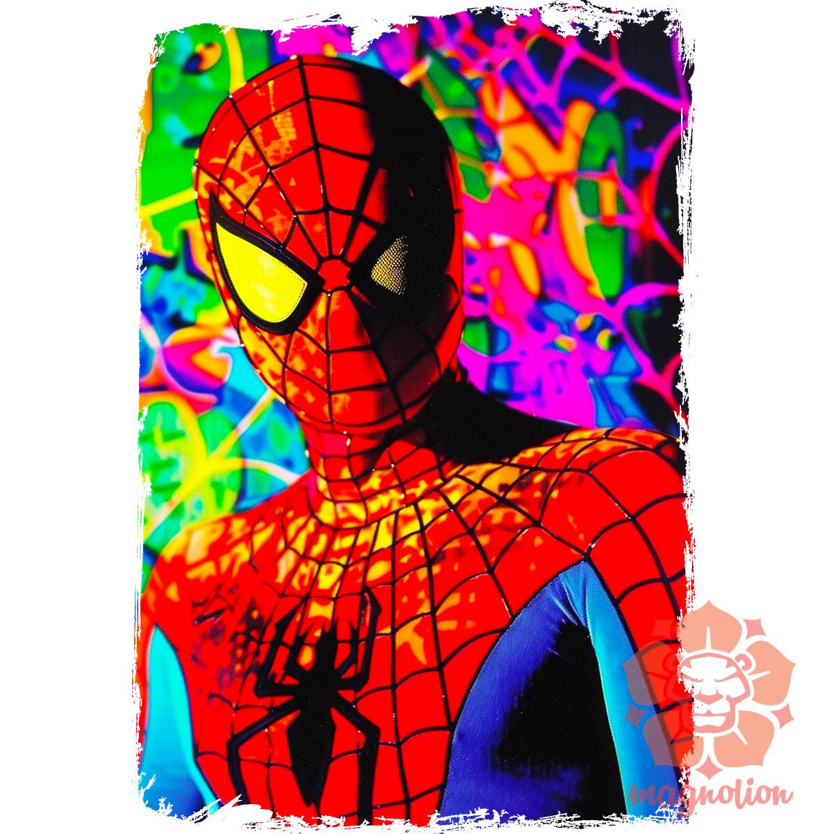 Pókember fanart v14 egyedi póló 