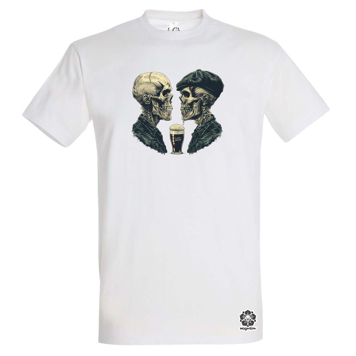 Punk koponyák v3 egyedi póló 