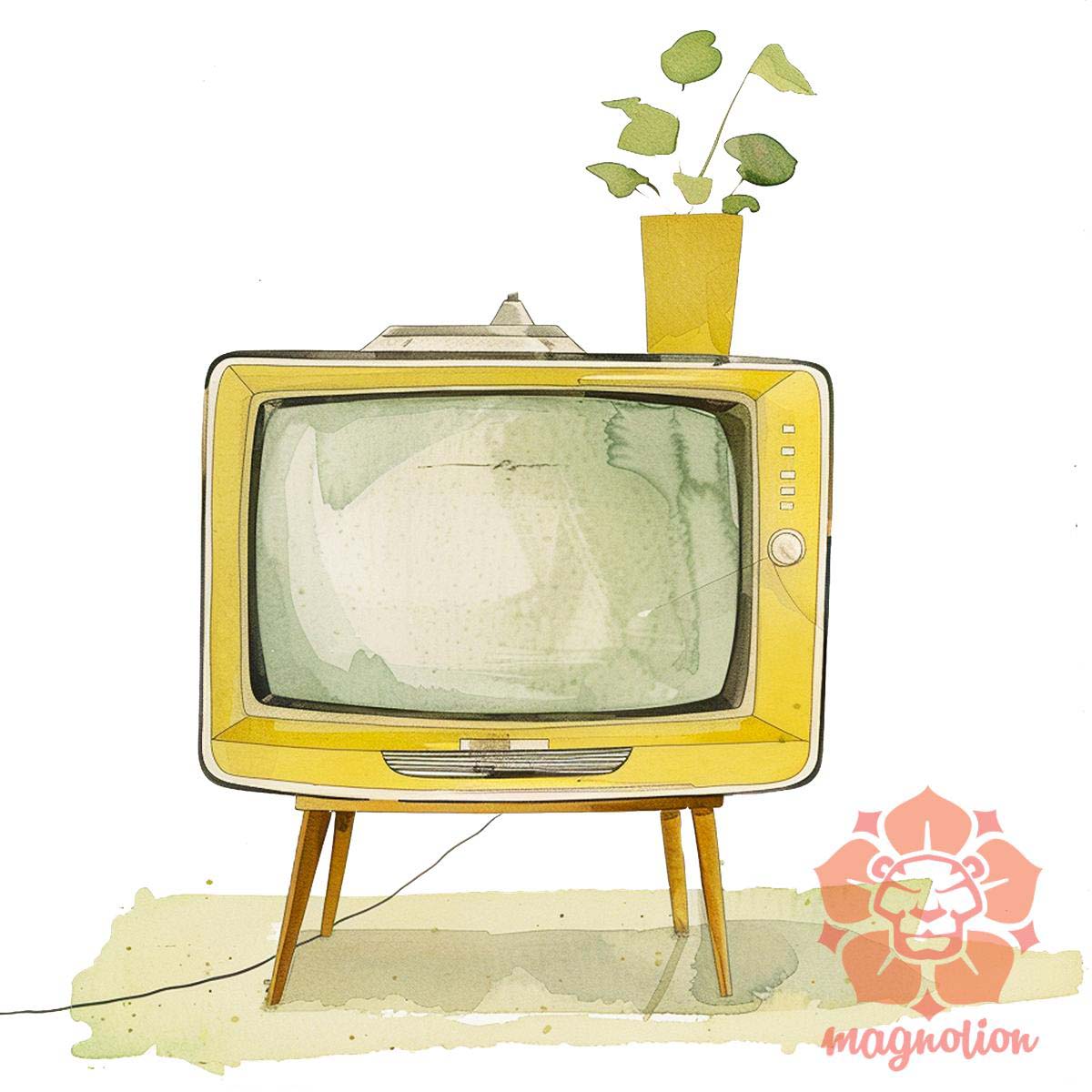 Retrtó TV v1 egyedi póló 