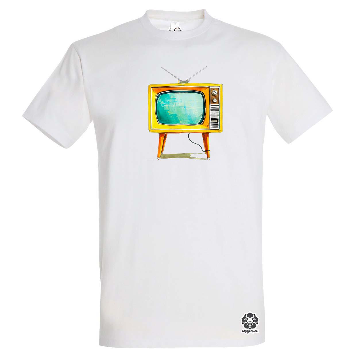 Retrtó TV v2 egyedi póló 