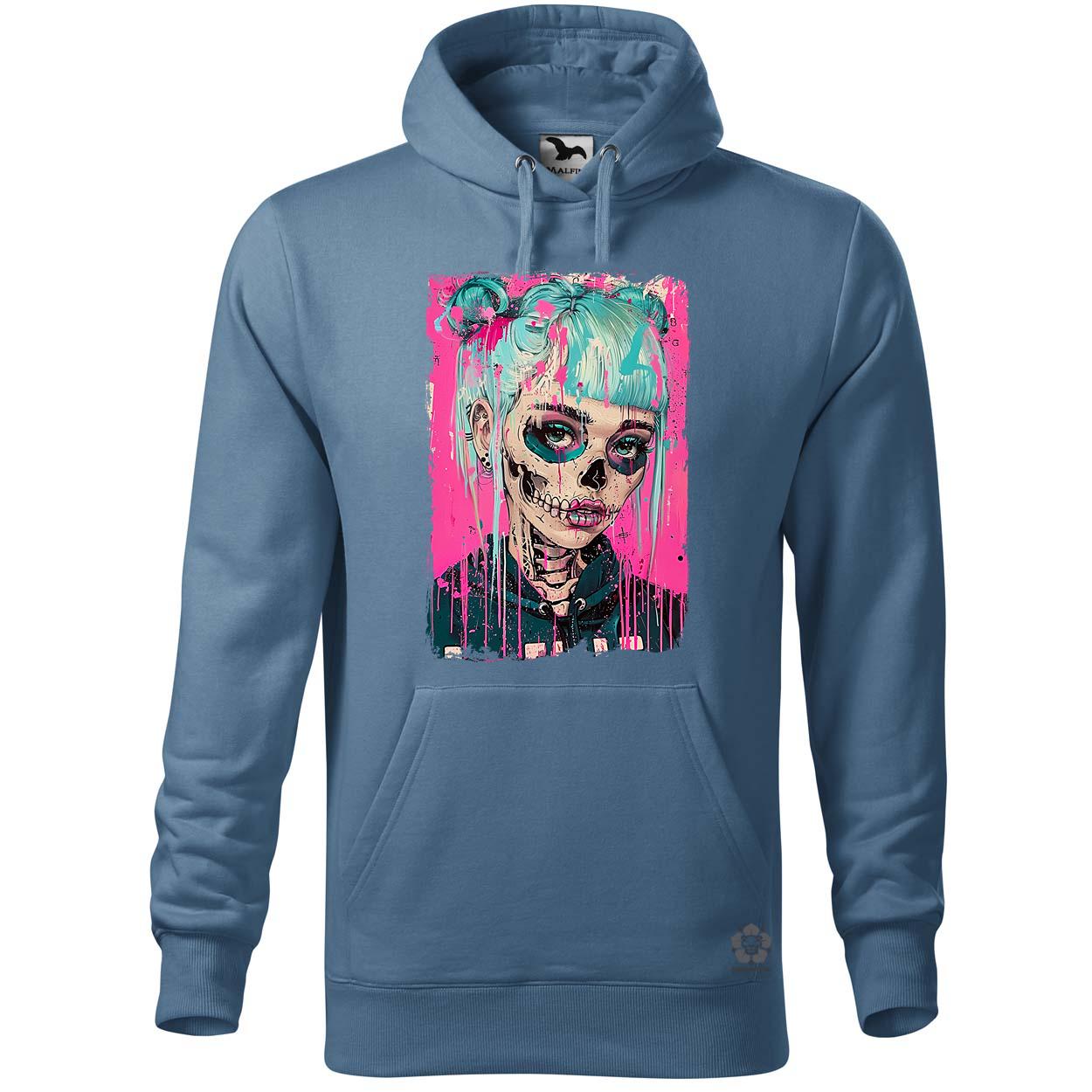 Anime koponya lány v2 egyedi  pulóver 
