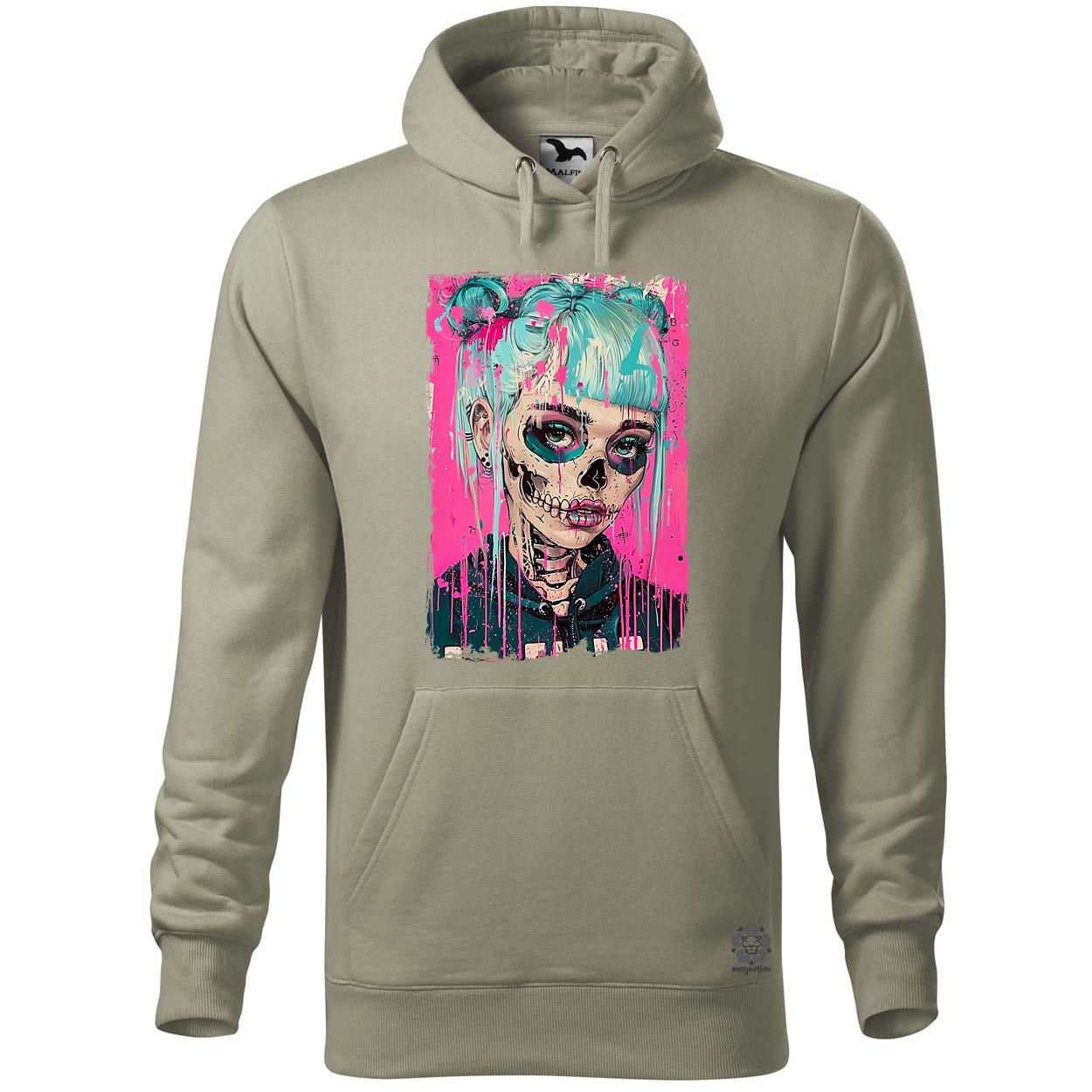 Anime koponya lány v2 egyedi  pulóver 