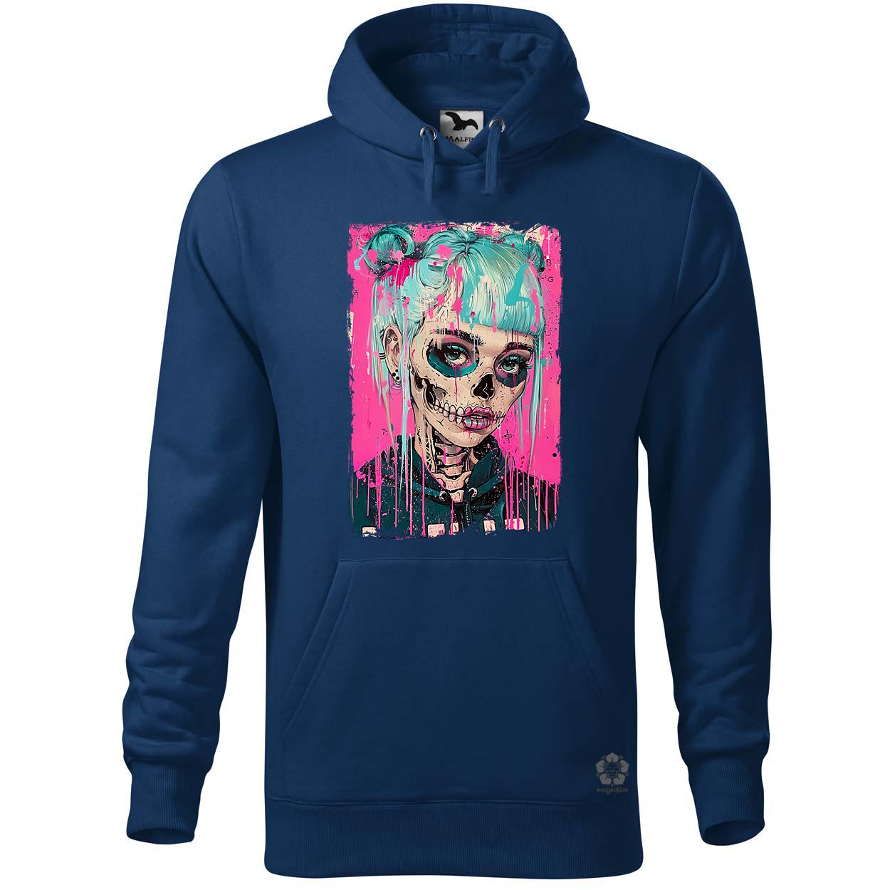 Anime koponya lány v2 egyedi  pulóver 