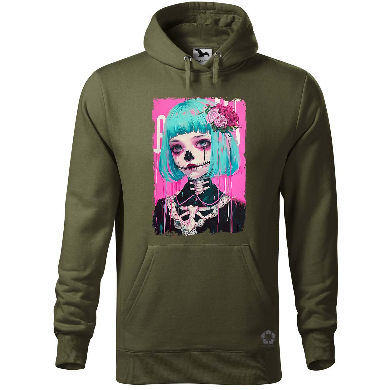 Anime koponya lány v3 egyedi  pulóver 