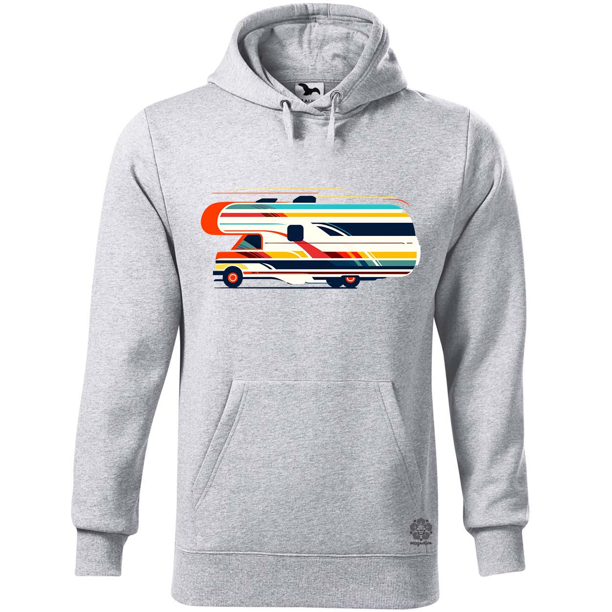 Camper minimál v2 egyedi  pulóver 