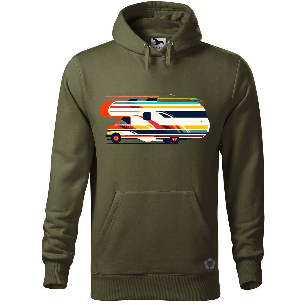 Camper minimál v2 egyedi  pulóver 