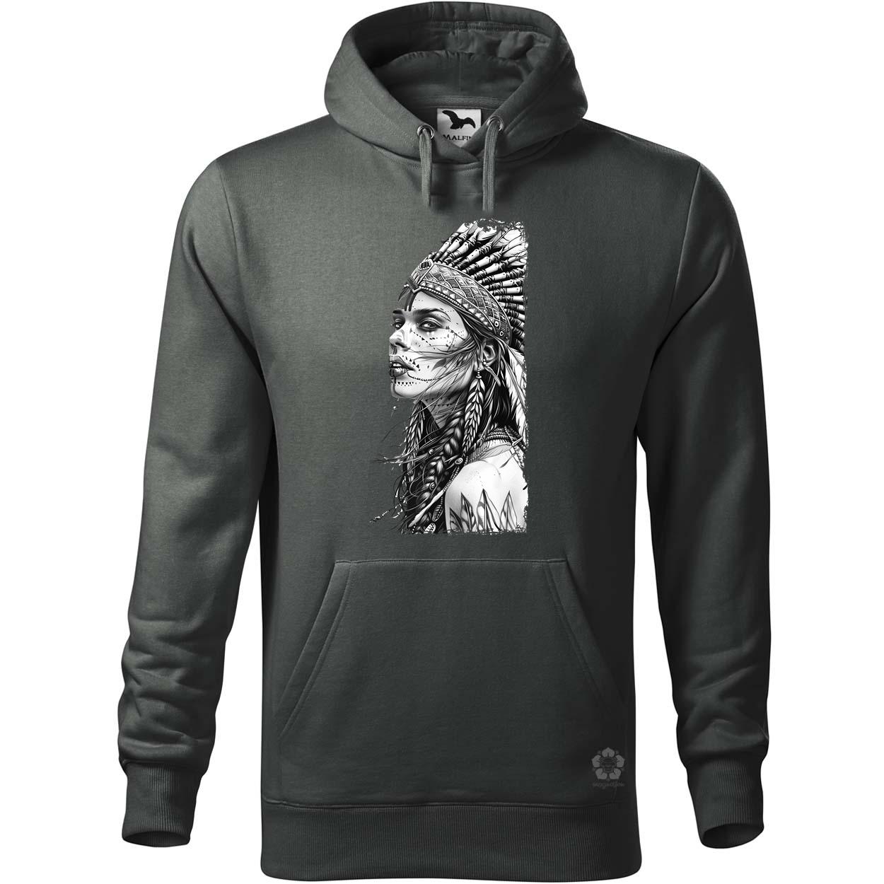 Indián női rajz v3 egyedi  pulóver 