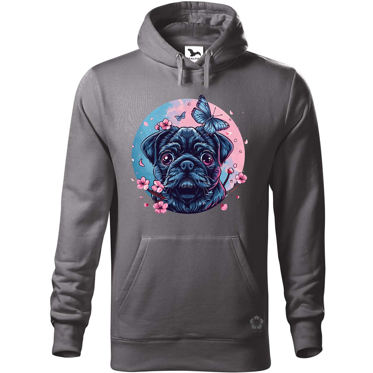 Mopsz és pillangó v1 egyedi  pulóver 