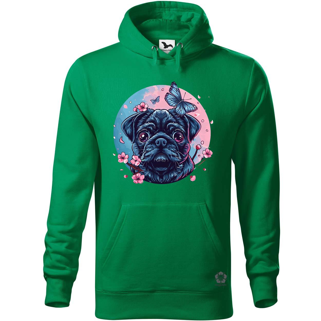 Mopsz és pillangó v1 egyedi  pulóver 
