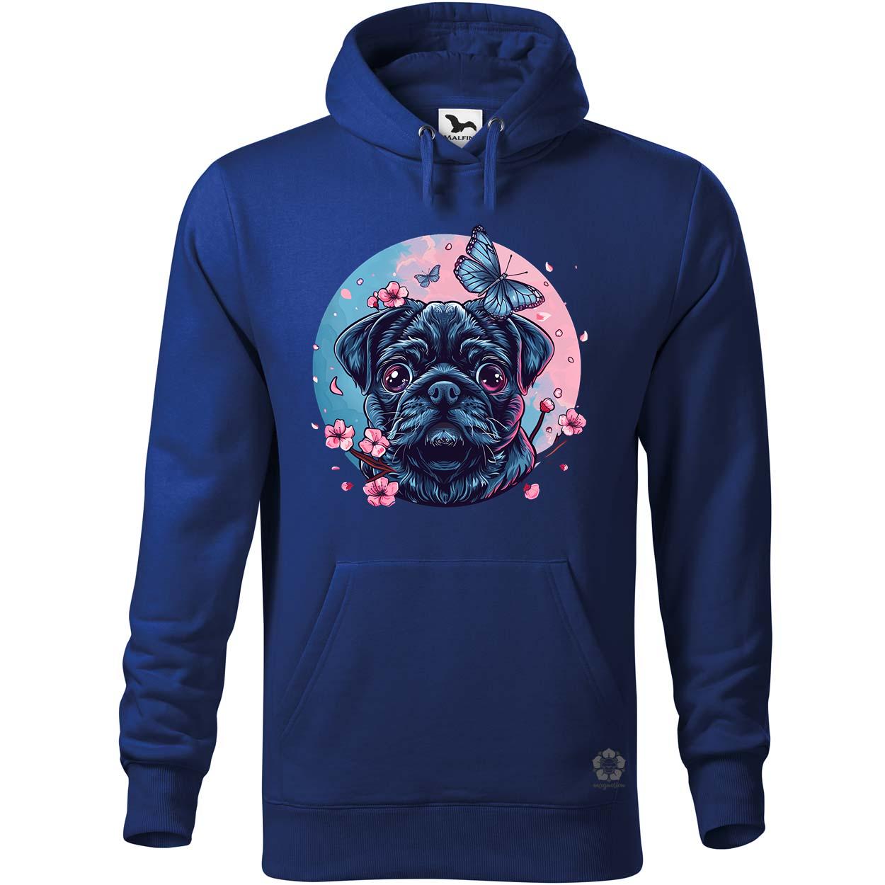 Mopsz és pillangó v1 egyedi  pulóver 