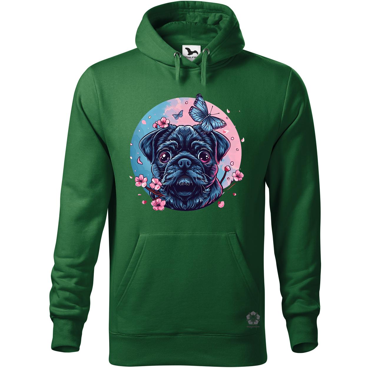 Mopsz és pillangó v1 egyedi  pulóver 