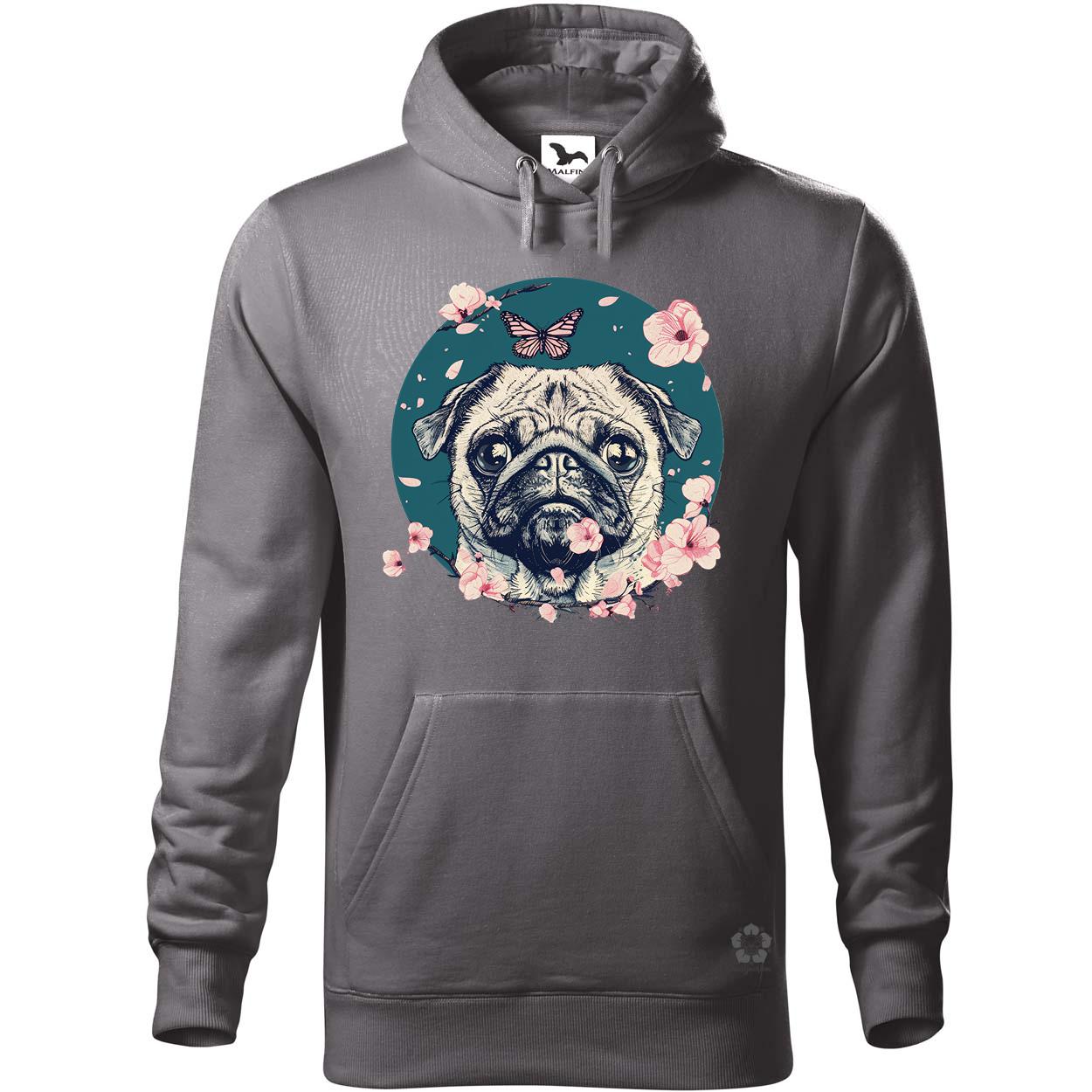 Mopsz és pillangó v2 egyedi  pulóver 