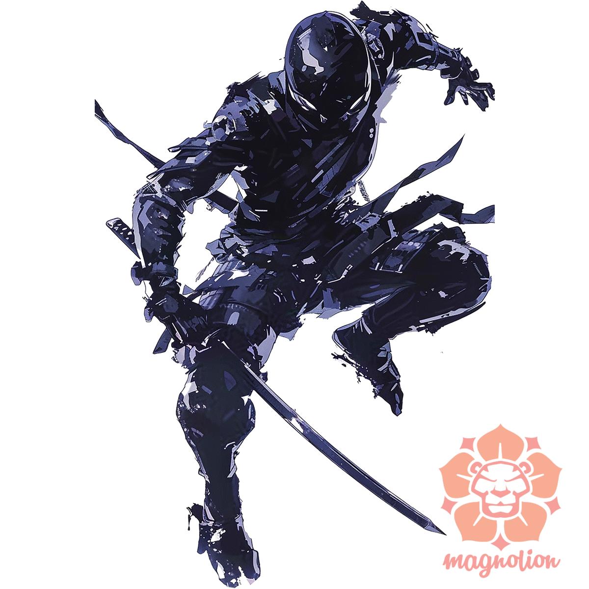Ninja rajz v4 egyedi  pulóver 