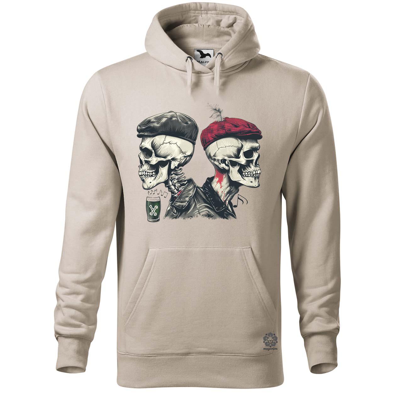 Punk koponyák v2 egyedi  pulóver 