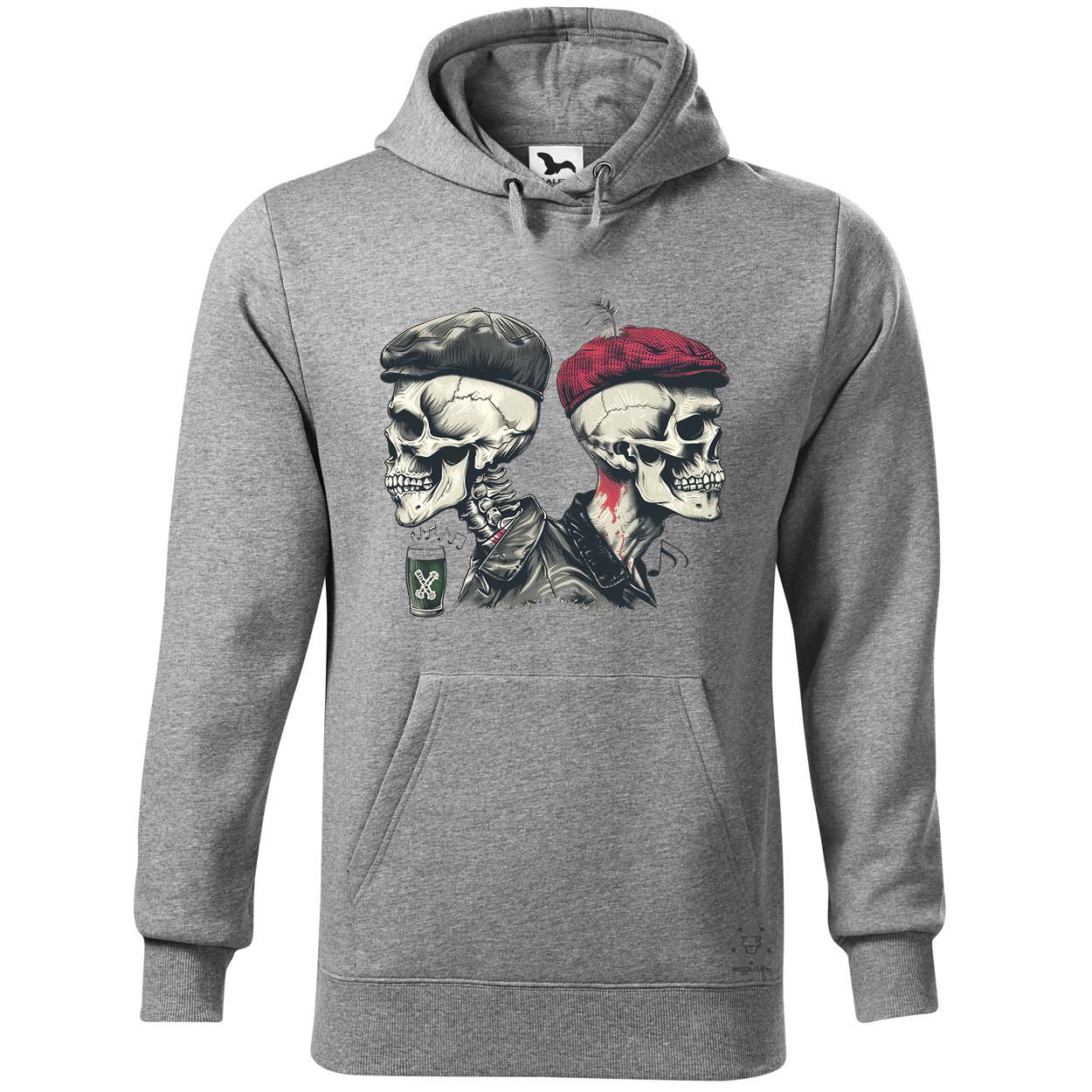 Punk koponyák v2 egyedi  pulóver 