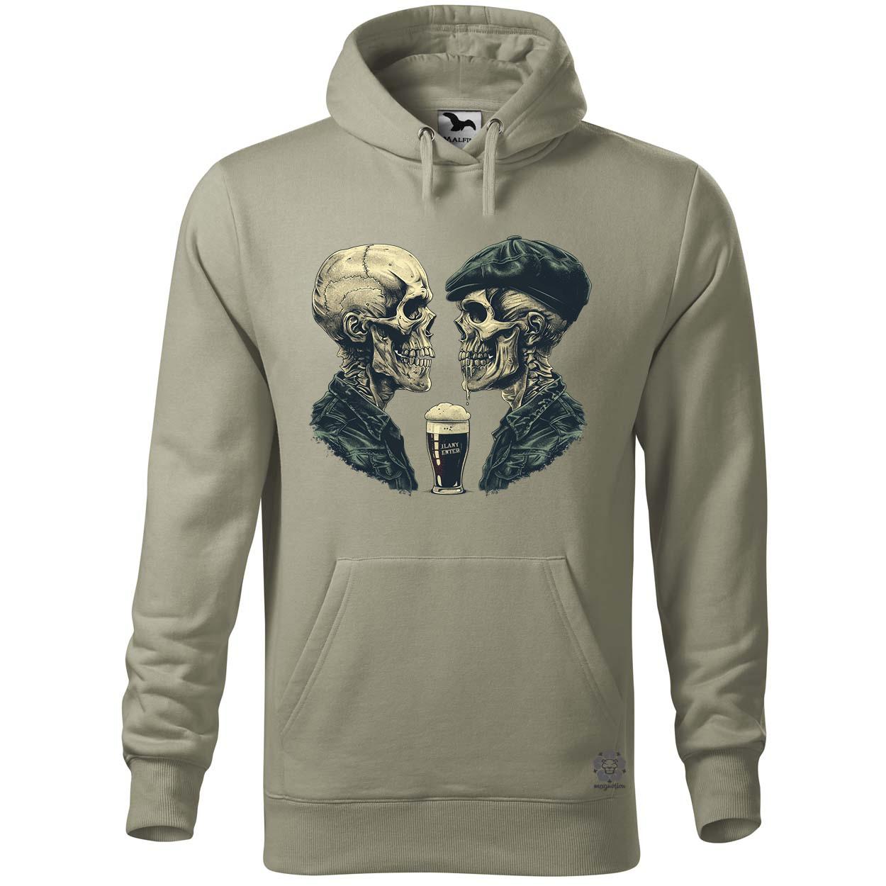 Punk koponyák v3 egyedi  pulóver 