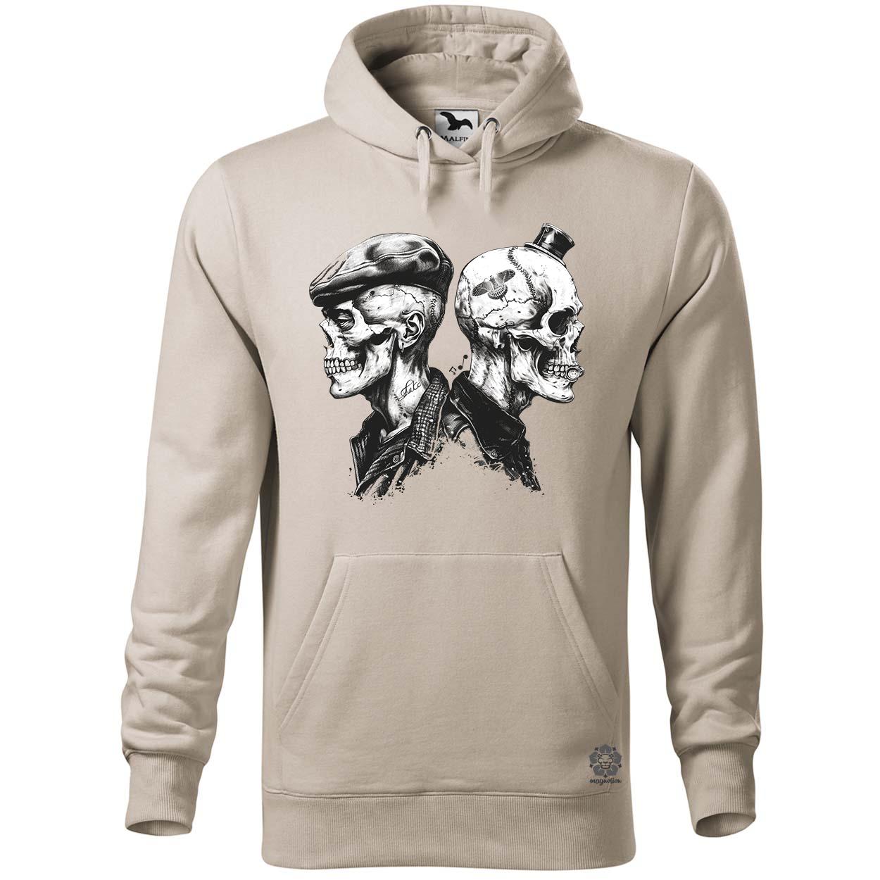 Punk koponyák v4 egyedi  pulóver 