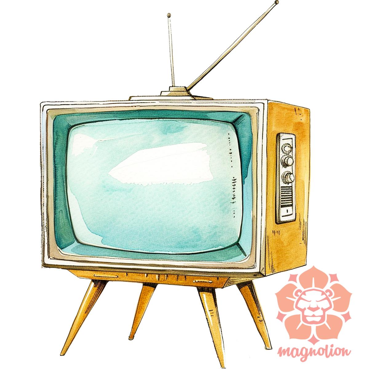 Retrtó TV v3 egyedi  pulóver 
