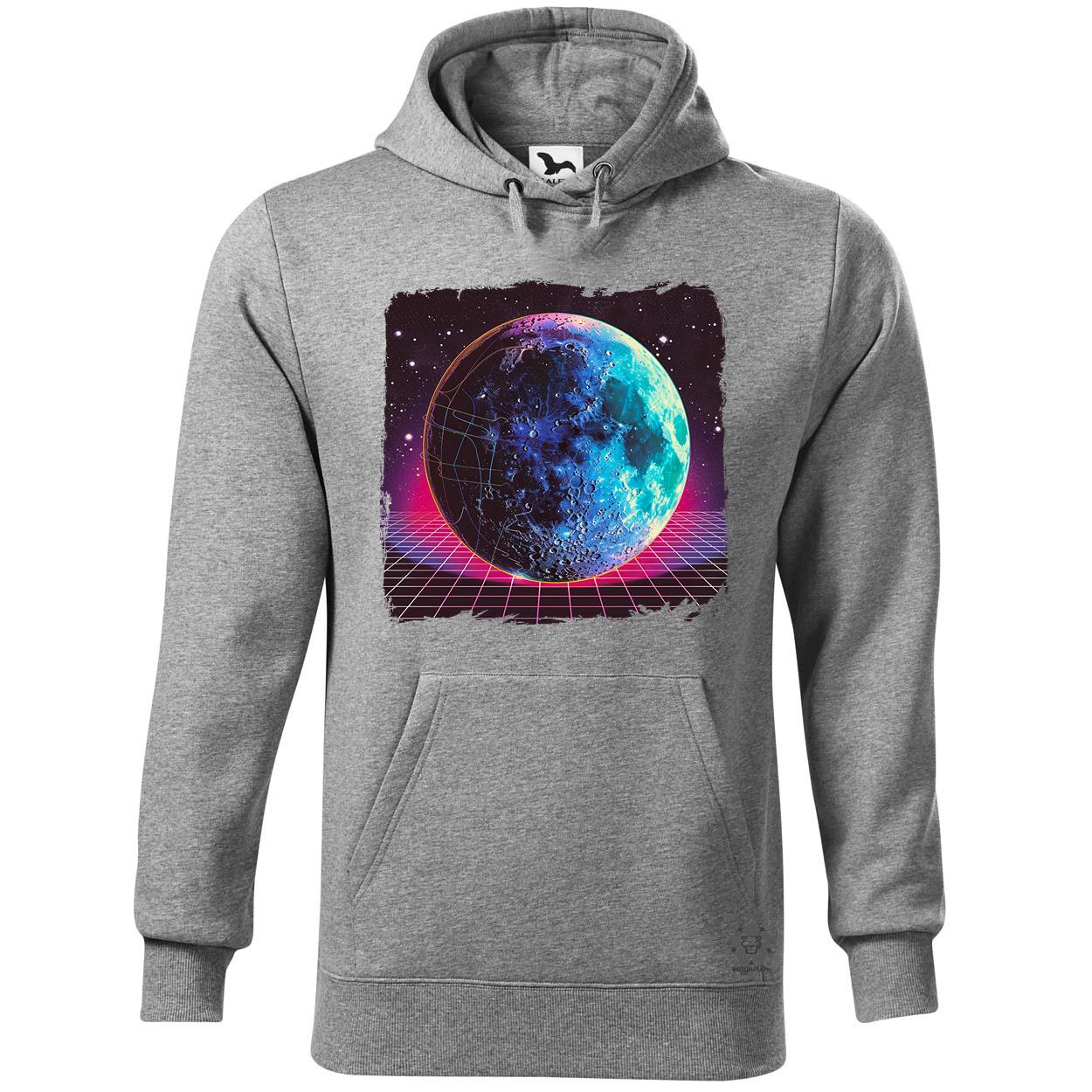 Synthwave hold v3 egyedi  pulóver 