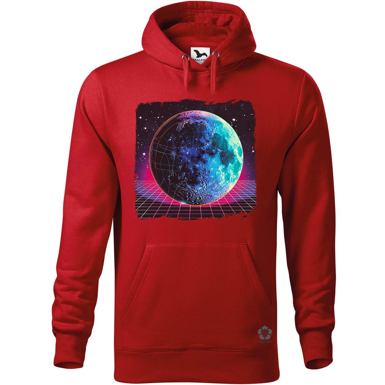 Synthwave hold v3 egyedi  pulóver 