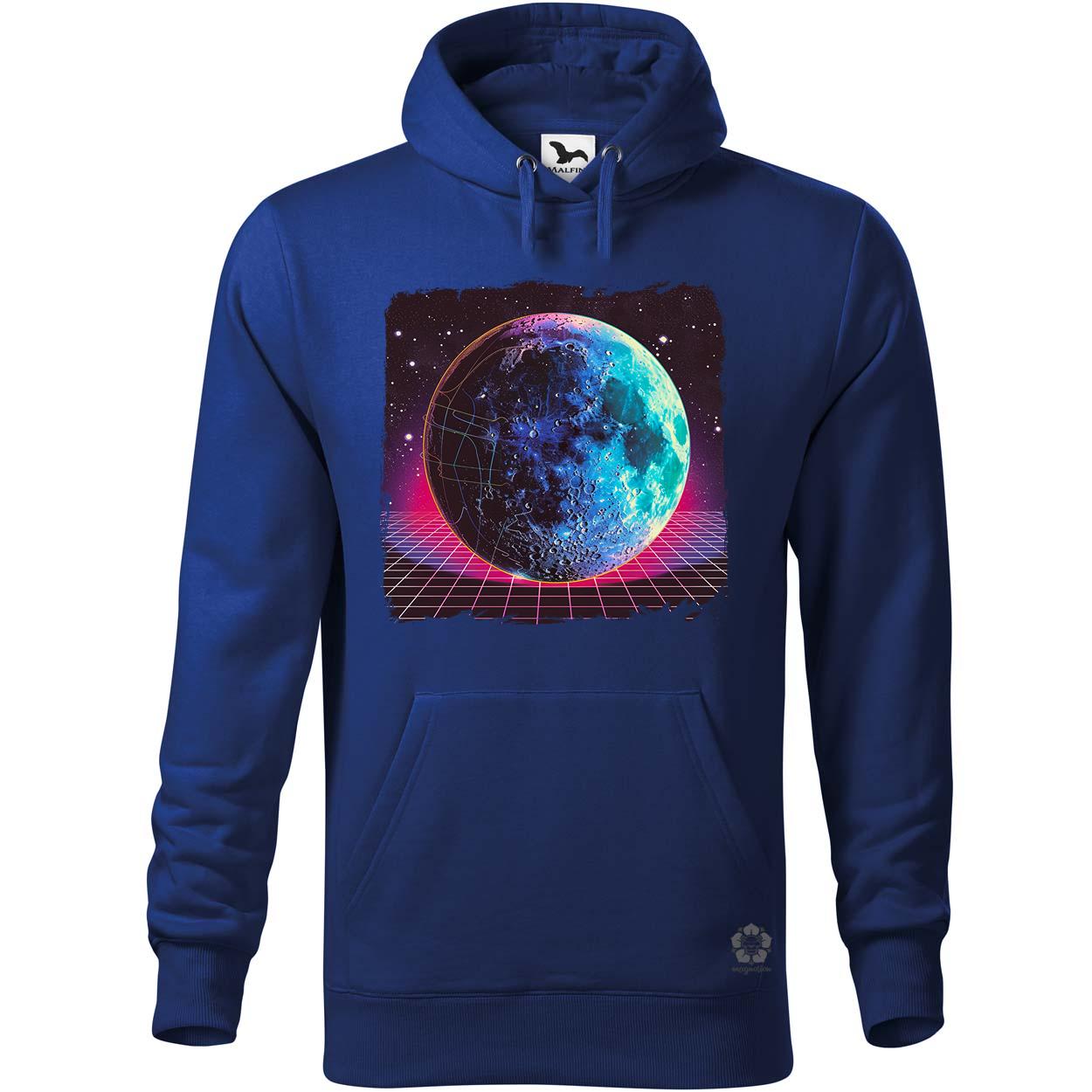 Synthwave hold v3 egyedi  pulóver 