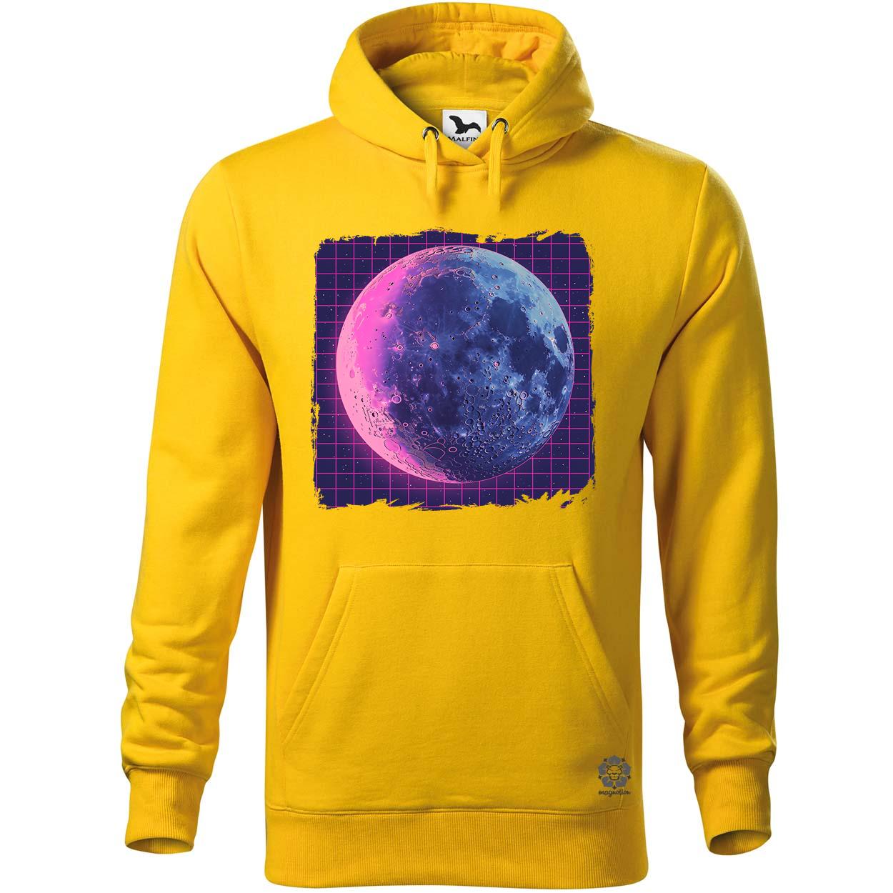 Synthwave hold v4 egyedi  pulóver 